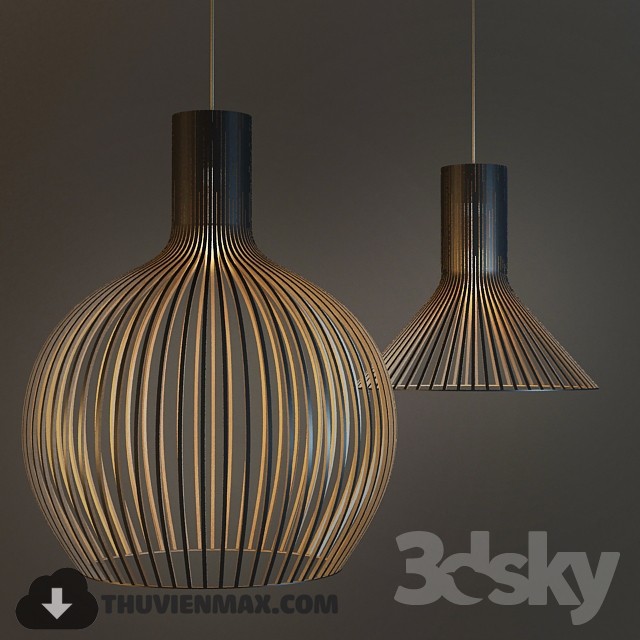 3DSKY MODELS – CEILING LIGHT 3D MODELS – 147 - thumbnail 1