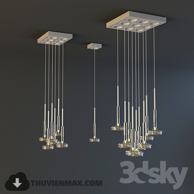 3DSKY MODELS – CEILING LIGHT 3D MODELS – 149 - thumbnail 1