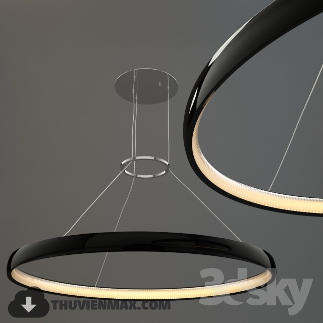 3DSKY MODELS – CEILING LIGHT 3D MODELS – 153 - thumbnail 1