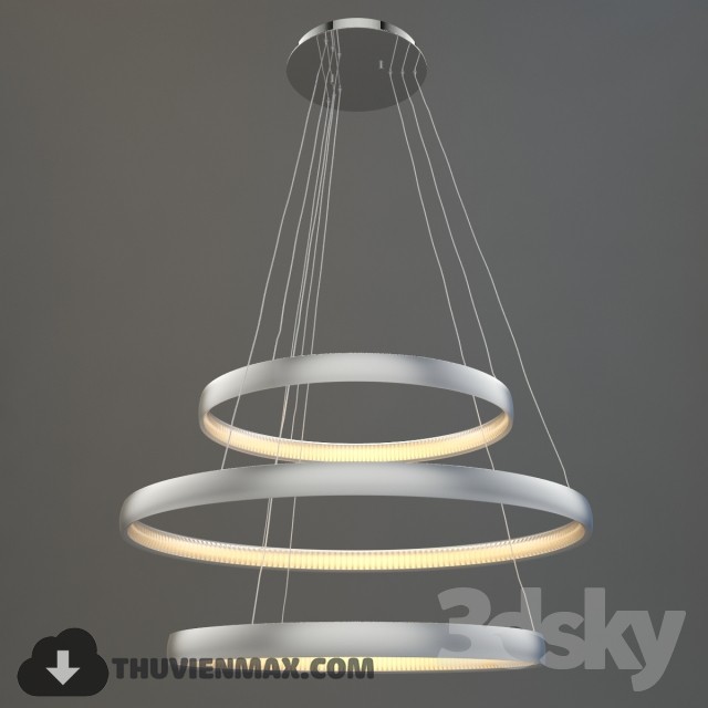 3DSKY MODELS – CEILING LIGHT 3D MODELS – 154 - thumbnail 1