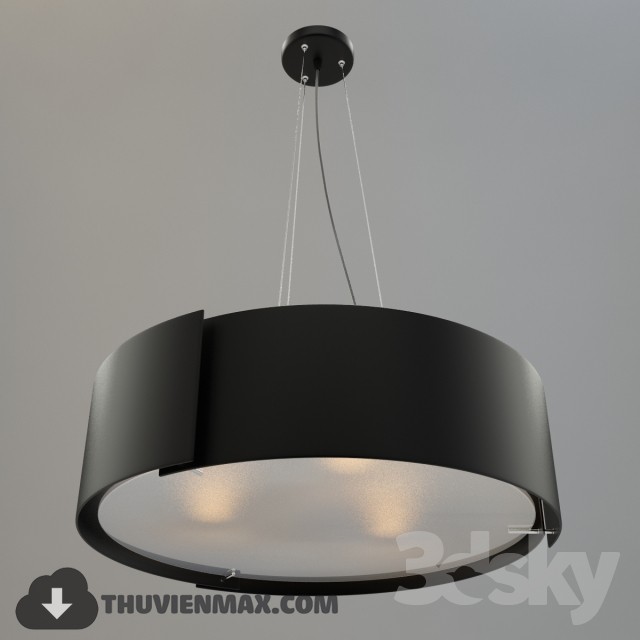 3DSKY MODELS – CEILING LIGHT 3D MODELS – 155 - thumbnail 1