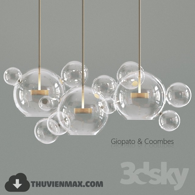 3DSKY MODELS – CEILING LIGHT 3D MODELS – 156 - thumbnail 1