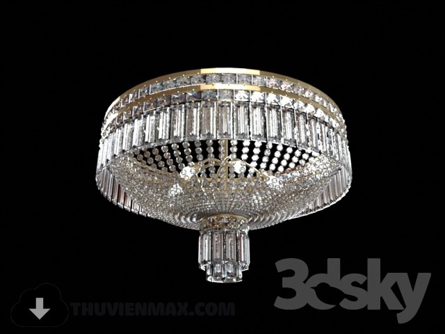 3DSKY MODELS – CEILING LIGHT 3D MODELS – 157 - thumbnail 1