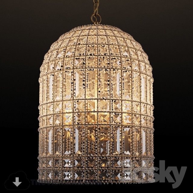 3DSKY MODELS – CEILING LIGHT 3D MODELS – 161 - thumbnail 1