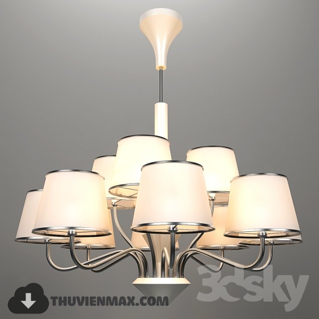 3DSKY MODELS – CEILING LIGHT 3D MODELS – 168 - thumbnail 1