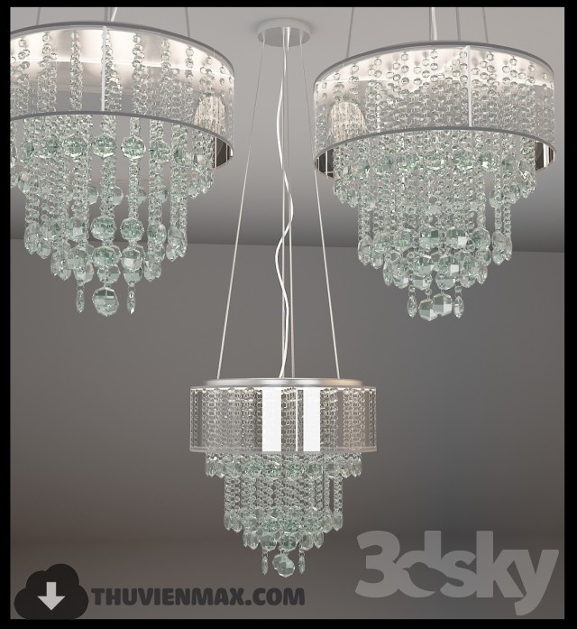 3DSKY MODELS – CEILING LIGHT 3D MODELS – 173 - thumbnail 1