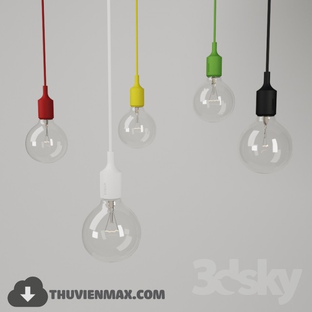 3DSKY MODELS – CEILING LIGHT 3D MODELS – 187 - thumbnail 1