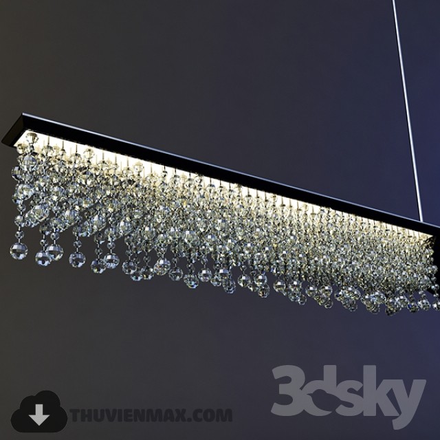 3DSKY MODELS – CEILING LIGHT 3D MODELS – 201 - thumbnail 1