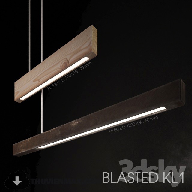 3DSKY MODELS – CEILING LIGHT 3D MODELS – 208 - thumbnail 1