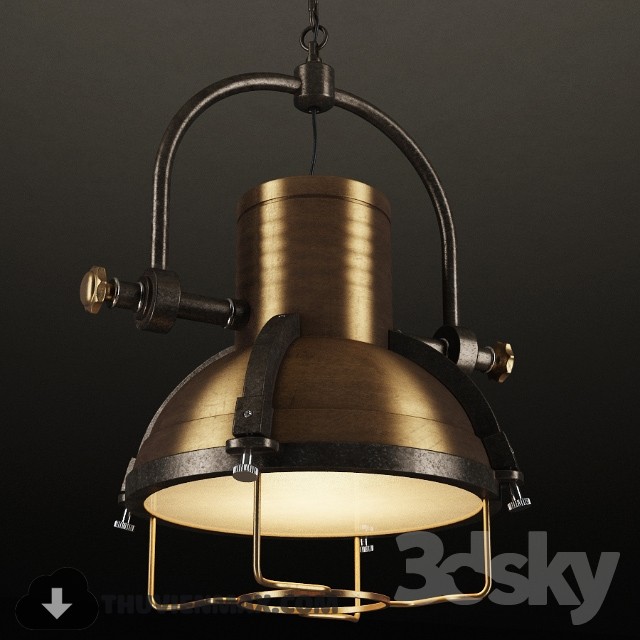 3DSKY MODELS – CEILING LIGHT 3D MODELS – 223 - thumbnail 1