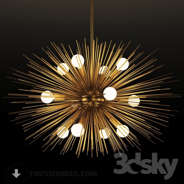 3DSKY MODELS – CEILING LIGHT 3D MODELS – 226 - thumbnail 1