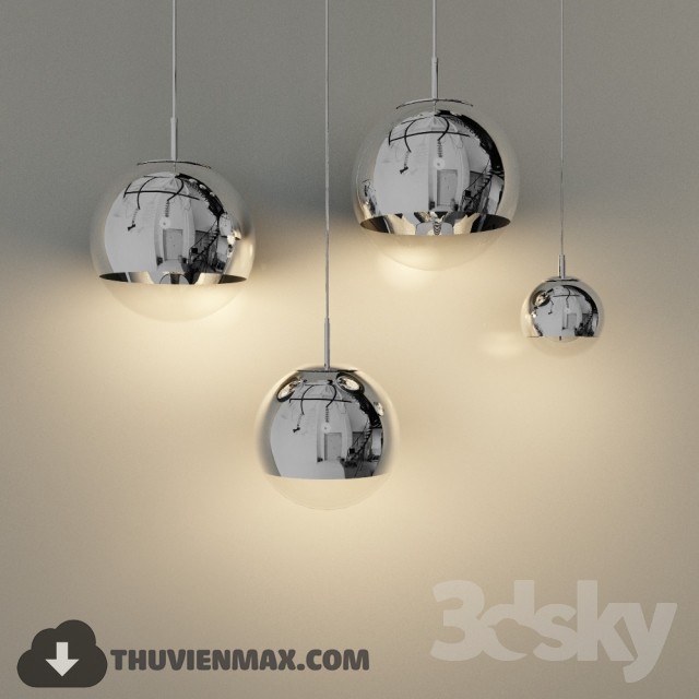 3DSKY MODELS – CEILING LIGHT 3D MODELS – 227 - thumbnail 1