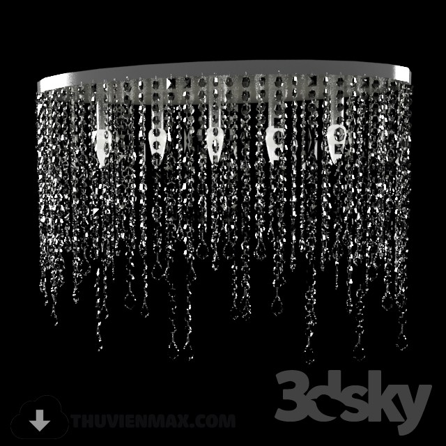 3DSKY MODELS – CEILING LIGHT 3D MODELS – 228 - thumbnail 1