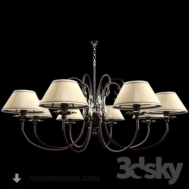 3DSKY MODELS – CEILING LIGHT 3D MODELS – 241 - thumbnail 1