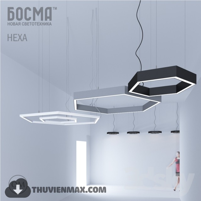 3DSKY MODELS – CEILING LIGHT 3D MODELS – 244 - thumbnail 1