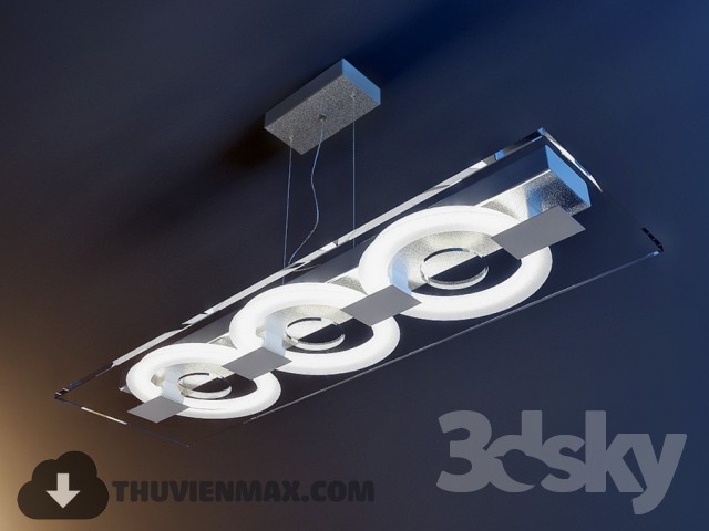 3DSKY MODELS – CEILING LIGHT 3D MODELS – 248 - thumbnail 1