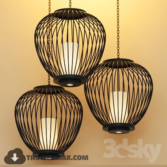 3DSKY MODELS – CEILING LIGHT 3D MODELS – 249 - thumbnail 1