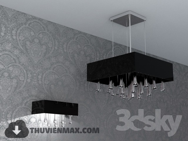 3DSKY MODELS – CEILING LIGHT 3D MODELS – 255 - thumbnail 1