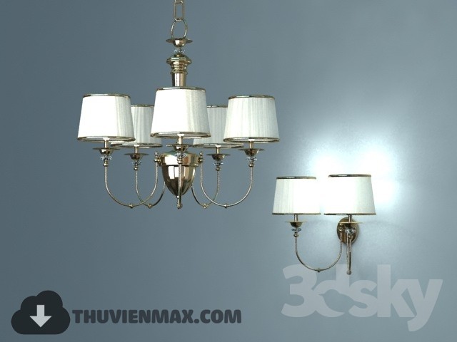 3DSKY MODELS – CEILING LIGHT 3D MODELS – 256 - thumbnail 1