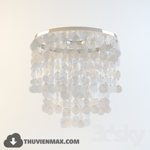 3DSKY MODELS – CEILING LIGHT 3D MODELS – 263 - thumbnail 1