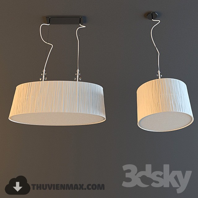 3DSKY MODELS – CEILING LIGHT 3D MODELS – 269 - thumbnail 1