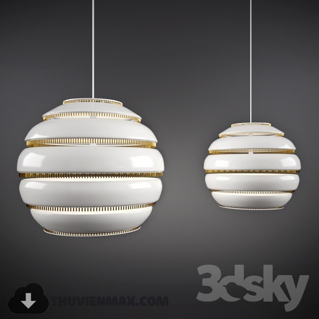 3DSKY MODELS – CEILING LIGHT 3D MODELS – 296 - thumbnail 1