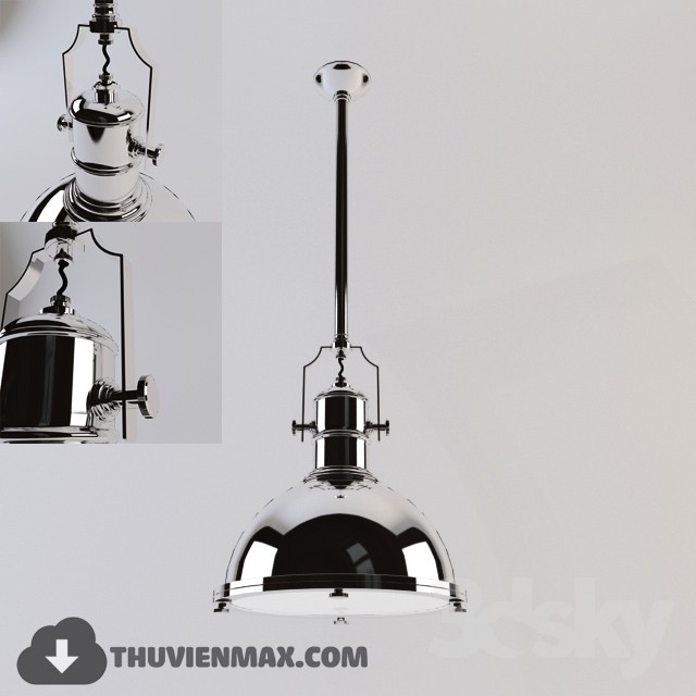 3DSKY MODELS – CEILING LIGHT 3D MODELS – 298 - thumbnail 1