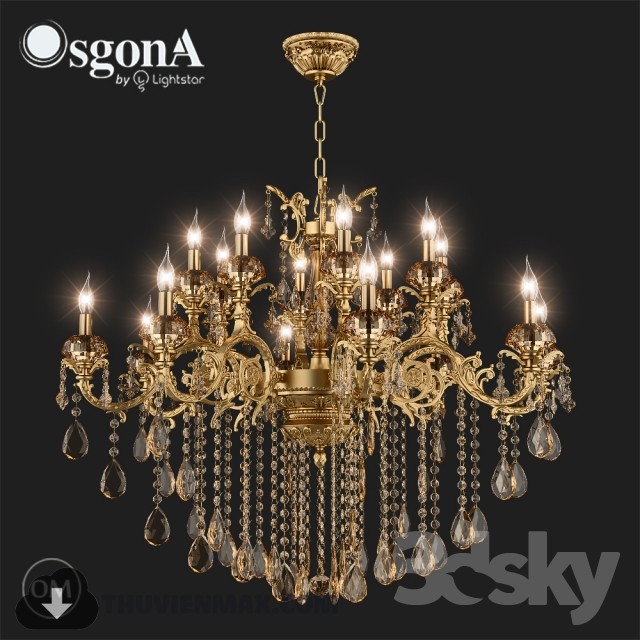 3DSKY MODELS – CEILING LIGHT 3D MODELS – 300 - thumbnail 1