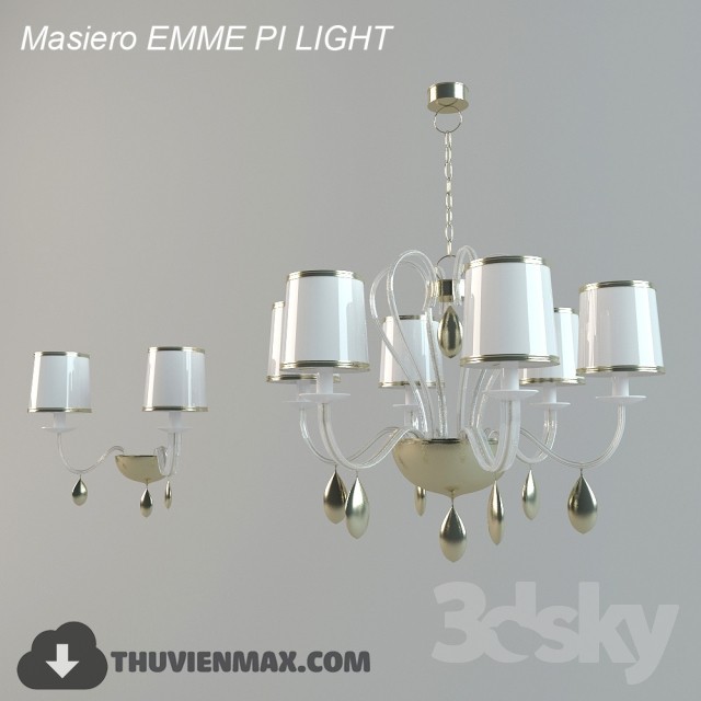 3DSKY MODELS – CEILING LIGHT 3D MODELS – 303 - thumbnail 1