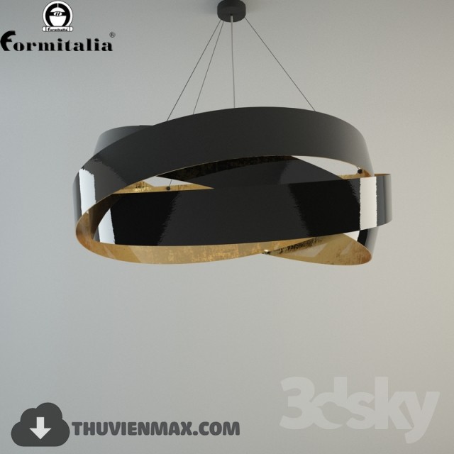 3DSKY MODELS – CEILING LIGHT 3D MODELS – 311 - thumbnail 1