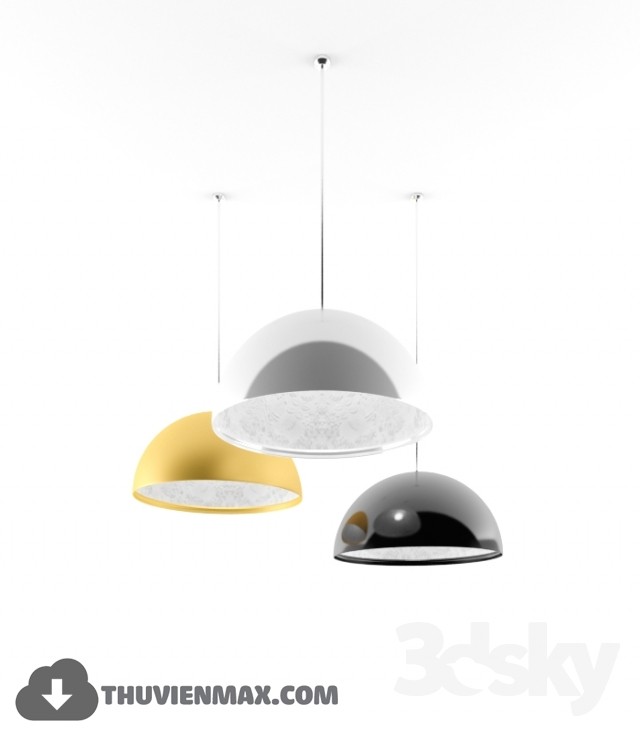 3DSKY MODELS – CEILING LIGHT 3D MODELS – 314 - thumbnail 1