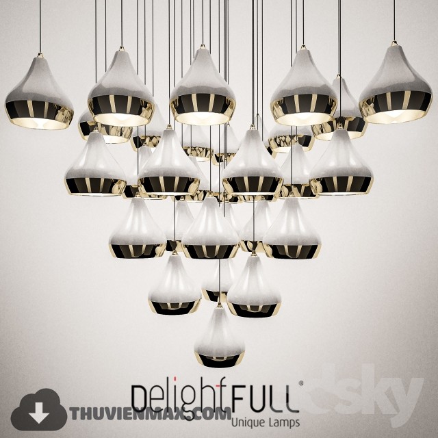 3DSKY MODELS – CEILING LIGHT 3D MODELS – 322 - thumbnail 1