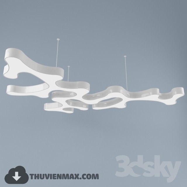 3DSKY MODELS – CEILING LIGHT 3D MODELS – 324 - thumbnail 1