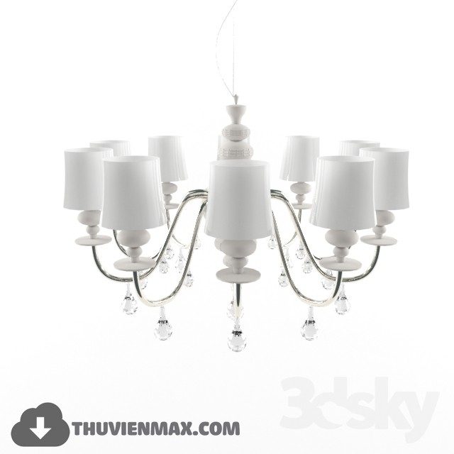 3DSKY MODELS – CEILING LIGHT 3D MODELS – 337 - thumbnail 1