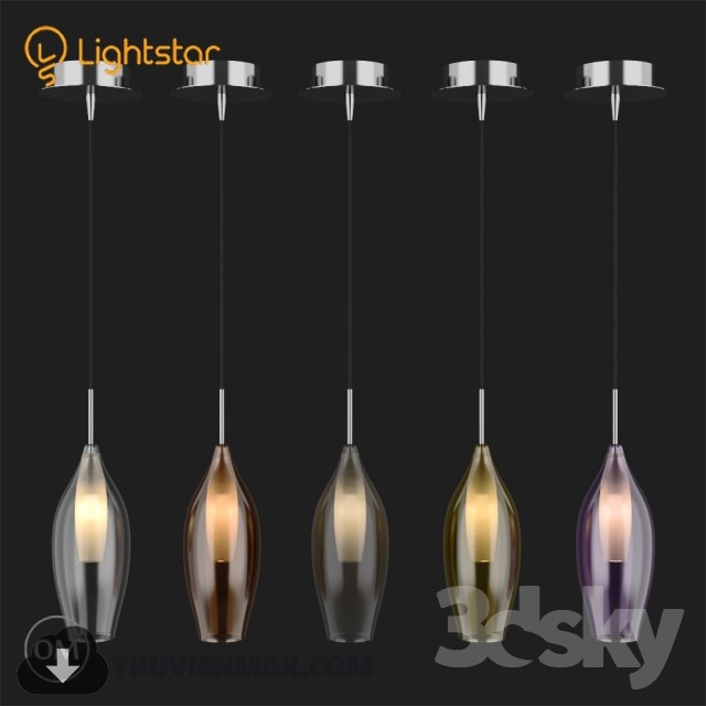 3DSKY MODELS – CEILING LIGHT 3D MODELS – 339 - thumbnail 1