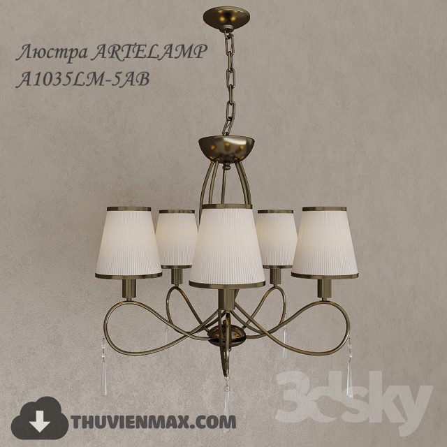 3DSKY MODELS – CEILING LIGHT 3D MODELS – 347 - thumbnail 1