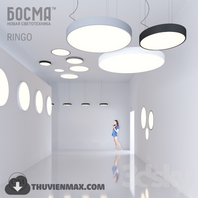 3DSKY MODELS – CEILING LIGHT 3D MODELS – 350 - thumbnail 1