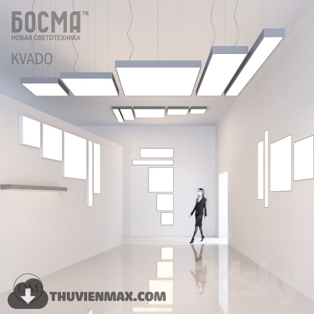 3DSKY MODELS – CEILING LIGHT 3D MODELS – 352 - thumbnail 1