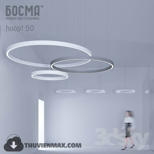 3DSKY MODELS – CEILING LIGHT 3D MODELS – 358 - thumbnail 1