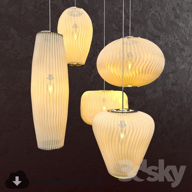 3DSKY MODELS – CEILING LIGHT 3D MODELS – 362 - thumbnail 1