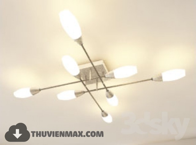 3DSKY MODELS – CEILING LIGHT 3D MODELS – 366 - thumbnail 1