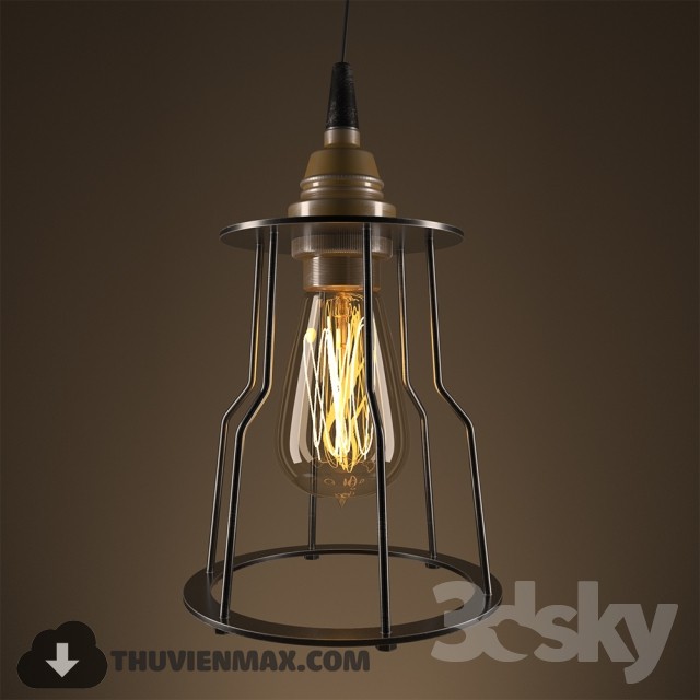 3DSKY MODELS – CEILING LIGHT 3D MODELS – 369 - thumbnail 1