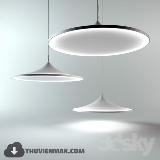 3DSKY MODELS – CEILING LIGHT 3D MODELS – 372 - thumbnail 1