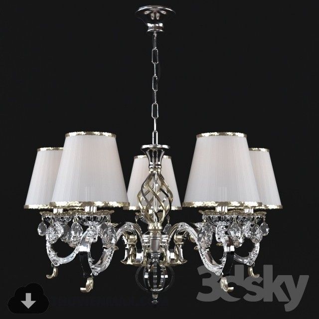 3DSKY MODELS – CEILING LIGHT 3D MODELS – 403 - thumbnail 1