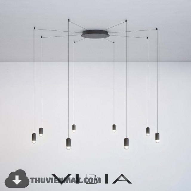 3DSKY MODELS – CEILING LIGHT 3D MODELS – 406 - thumbnail 1