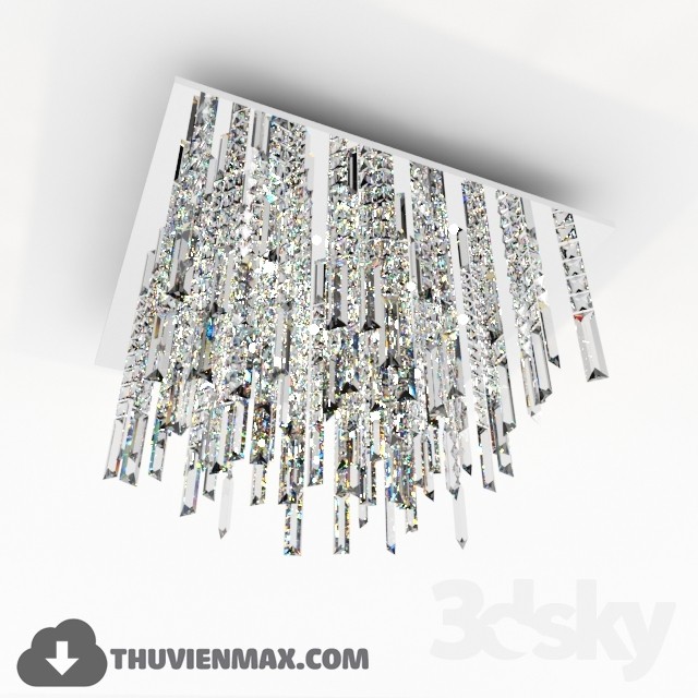 3DSKY MODELS – CEILING LIGHT 3D MODELS – 409 - thumbnail 1