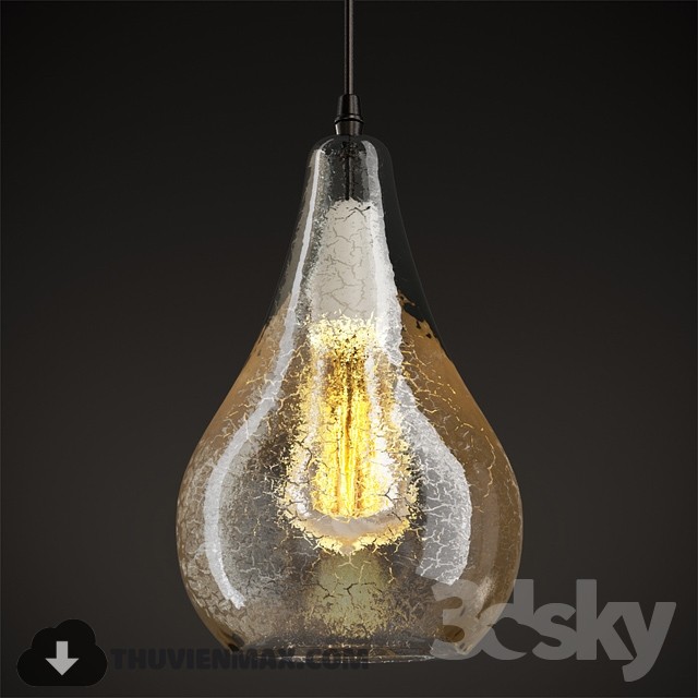 3DSKY MODELS – CEILING LIGHT 3D MODELS – 415 - thumbnail 1