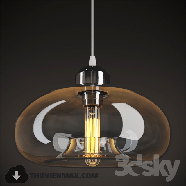 3DSKY MODELS – CEILING LIGHT 3D MODELS – 417 - thumbnail 1