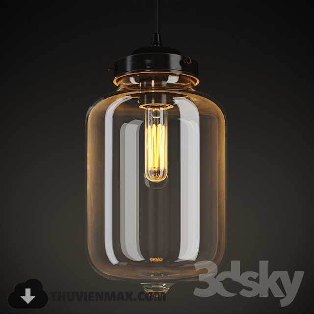 3DSKY MODELS – CEILING LIGHT 3D MODELS – 418 - thumbnail 1