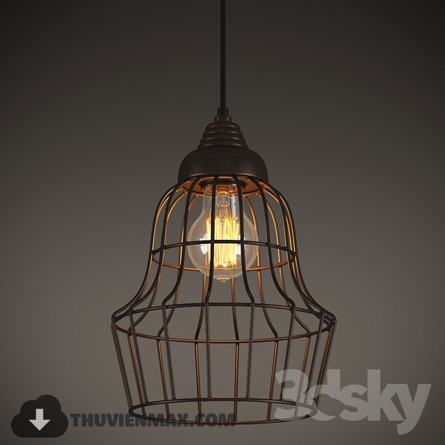 3DSKY MODELS – CEILING LIGHT 3D MODELS – 420 - thumbnail 1